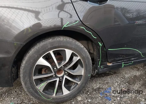 2013 Honda Civic Ex-L из США, поврежденный, VIN 2HGFB2F92DH511590